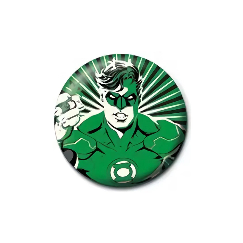 DC Comics - Green Lantern Rays Button Badge - أكسسوار